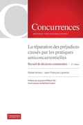 Cover: La reparation des prejudices causes par les pratiques anticoncurrentielles - 2eme edition - Institute of Competition Law
