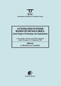 Cover: Automated Systems Based on Human Skill (Joint Design of Technology and Organisation) - Pergamon