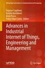 Cover: Advances in Industrial Internet of Things, Engineering and Management - Springer