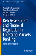 Cover: Risk Assessment and Financial Regulation in Emerging Markets' Banking - Springer