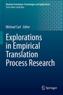 Cover: Explorations in Empirical Translation Process Research - Springer