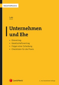 Abbildung von: Unternehmen und Ehe - LexisNexis ARD ORAC