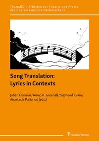 Enlarge image Cover: Song Translation: Lyrics in Contexts - Frank & Timme