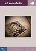 Cover: Yad Vashem Studies Vol. 48.1-2 - Wallstein