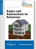 Cover: Radon und Radonschutz im Bauwesen - Reguvis Fachmedien