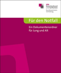Abbildung von: Für den Notfall - DBB Verlag