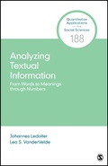 Cover: Analyzing Textual Information - SAGE Publications Inc