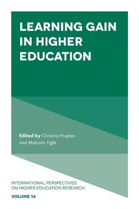 Enlarge image Cover: Learning Gain in Higher Education - Emerald Publishing Limited