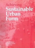 Cover: Achieving Sustainable Urban Form - Routledge