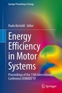 Cover: Energy Efficiency in Motor Systems - Springer