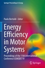 Cover: Energy Efficiency in Motor Systems - Springer