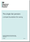 Cover: The single-tier pension - TSO