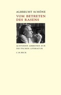 Cover: Vom Betreten des Rasens - C.H.BECK