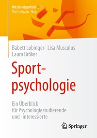 Abbildung von: Sportpsychologie - Springer