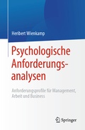 Cover: Psychologische Anforderungsanalysen - Springer