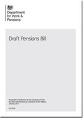 Cover: Draft Pensions Bill - TSO