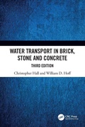 Cover: Water Transport in Brick, Stone and Concrete - CRC Press