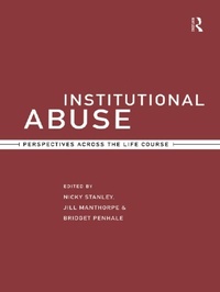 Enlarge image Cover: Institutional Abuse - Routledge