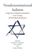Cover: Nondenominational Judaism - Ben Yehuda Press
