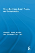 Cover: Green Business, Green Values, and Sustainability - Routledge
