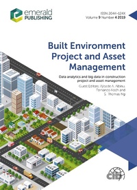 Enlarge image Cover: Data Analytics and Big data in Construction Project and Asset Management - Emerald Publishing Limited