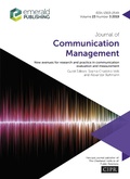 Cover: New avenues for research and practice in communication evaluation and measurement - Emerald Publishing Limited