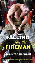 Cover: Falling for the Fireman - Jennifer Bernard