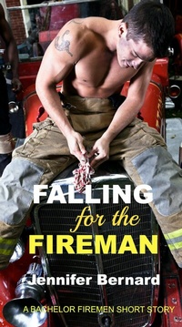 Enlarge image Cover: Falling for the Fireman - Jennifer Bernard