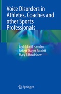 Cover: Voice Disorders in Athletes, Coaches and other Sports Professionals - Springer