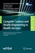 Bild: Computer Science and Health Engineering in Health Services - Springer