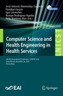 Cover: Computer Science and Health Engineering in Health Services - Springer