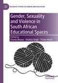 Cover: Gender, Sexuality and Violence in South African Educational Spaces - Palgrave Macmillan