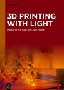 Cover: 3D Printing with Light - De Gruyter
