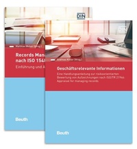 Abbildung von: Paket Geschäftsrelevante Informationen und Records Management - DIN Media