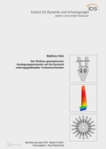 Cover: Der Einfluss geometrischer Auslegungsparameter auf die Dynamik reibungsged&auml;mpfter Turbinenschaufeln - TEWISS