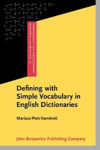 Abbildung von: Defining with Simple Vocabulary in English Dictionaries - John Benjamins Publishing Co