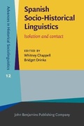 Cover: Spanish Socio-Historical Linguistics - John Benjamins Publishing Co