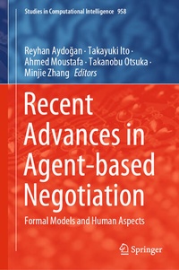 Enlarge image Cover: Recent Advances in Agent-based Negotiation - Springer