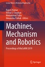 Cover: Machines, Mechanism and Robotics - Springer