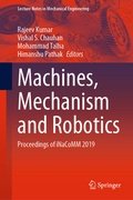 Cover: Machines, Mechanism and Robotics - Springer