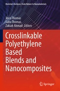 Cover: Crosslinkable Polyethylene Based Blends and Nanocomposites - Springer