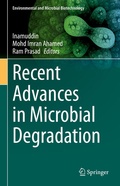 Cover: Recent Advances in Microbial Degradation - Springer