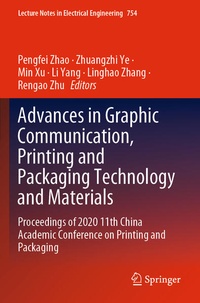 Enlarge image Cover: Advances in Graphic Communication, Printing and Packaging Technology and Materials - Springer
