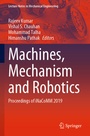 Cover: Machines, Mechanism and Robotics - Springer