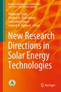 Cover: New Research Directions in Solar Energy Technologies - Springer