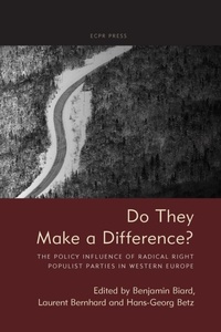 Enlarge image Cover: Do They Make a Difference? - ECPR Press