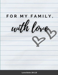 Abbildung von: For My Family, With Love - Lulu.com