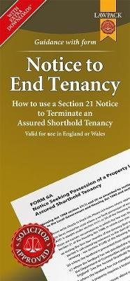 Enlarge image Cover: Notice to End Tenancy - Lawpack Publishing Ltd