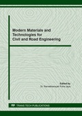 Cover: Modern Materials and Technologies for Civil and Road Engineering - Trans Tech Publications Ltd