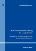 Abbildung von: Persönlichkeitsentwicklung bei Lehrpersonen - Kovac, Dr. Verlag